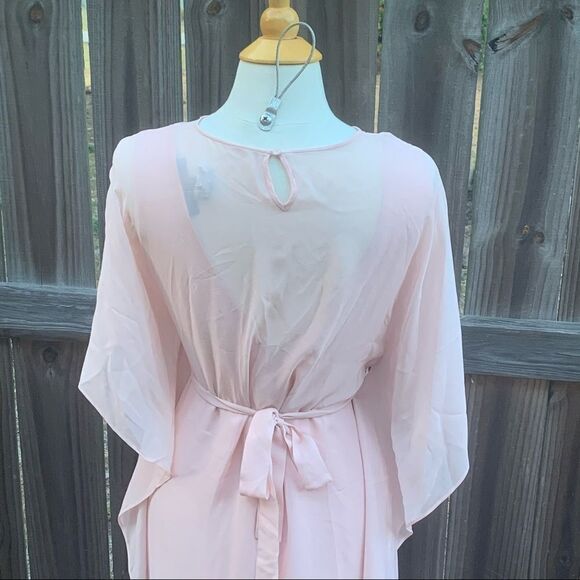 BCBGMAXAZRIA draped silk dress, size xs - Picture 9 of 12